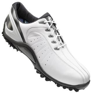 FootJoy Mens FJ Sport White Spikeless Golf Shoes