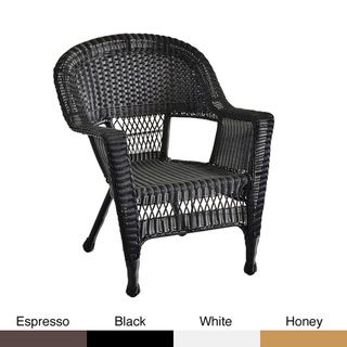 Wicker Patio Chairs (Set of 4)