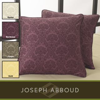 Joseph Abboud 350 Thread Count Decorative Feather Pillows (Set of 2