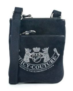 Juicy Couture Scottie Dog Cross Body Black Purse Handbag