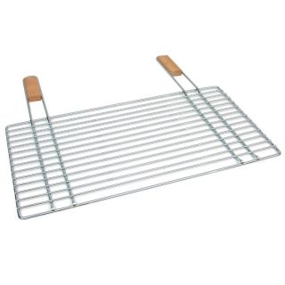 Grille simple 58 x 30 cm 2 manches   Achat / Vente USTENSILE BARBECUE