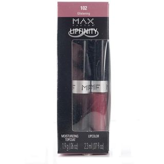 Max Factor Lipfinity #102 Glistening Lip Paint and Lipcolor (Pack of 4