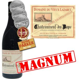 Châteauneuf du Pape MAGNUM Vieux Lazaret 1999   Achat / Vente VIN