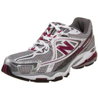 Womens WR1064 NBx Cushioning Running Shoe,Silver/Pink,5 B Shoes