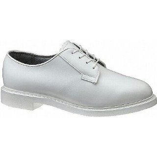Bates Boots White Leather Oxford Shoes E00131 Shoes