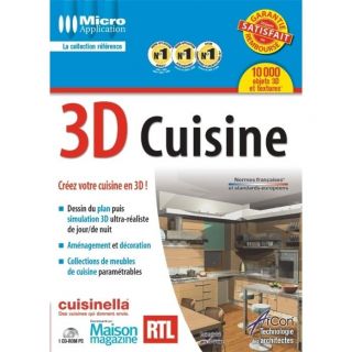 3D CUISINE / PC CD ROM   Achat / Vente LOGICIEL LOISIRS 3D CUISINE