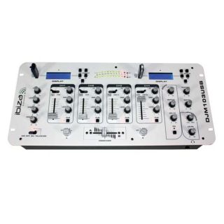 Table de mixage DJ   2 Ports USB   2 Entrées MICRO avec talkover   3