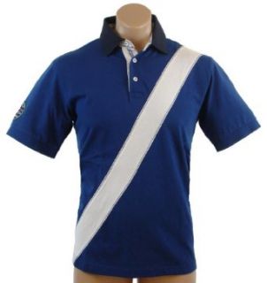 Nautica Mens Sailing Club Diagonal Stripe Polo Shirt