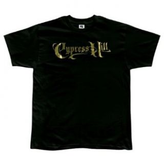 Cypress Hill   Foil Logo T Shirt   Small: Clothing