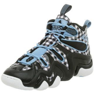  adidas Mens Crazy 8 Basketball Shoe,White/Black/Blue,8 M: Shoes