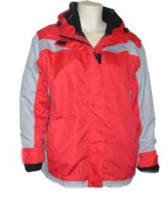 Womens Plus Size 3in1 Pearl Systems Jacket Ski Coat, Blue