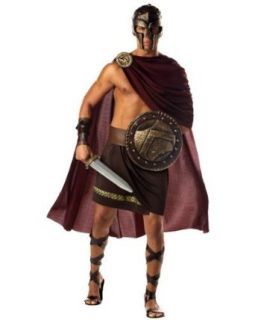 Mens Greek Spartan Warrior Costume AND Accessories ( XL