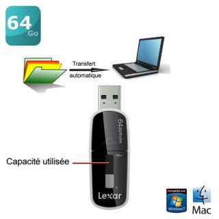 LEXAR ECHO MX 64 Go   Achat / Vente CLE USB LEXAR ECHO MX 64 Go