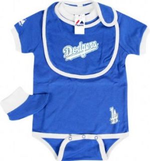 MLB Infant/Toddler Boys Los Angeles Dodgers Onesie Bib