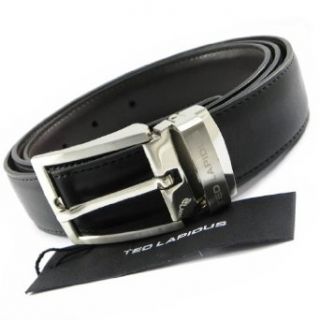 Leather belt Ted Lapidus black. Clothing