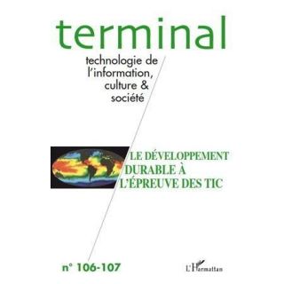 SCIENCES   MEDECINE Terminal T.106; t.107 ; le développement durabl