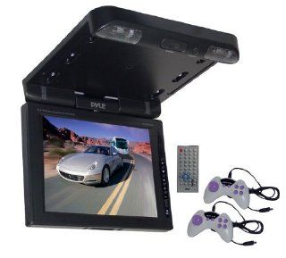 PYLE PLRD103F 10.4 Inch TFT LCD Roof Mount DVD Monitor and