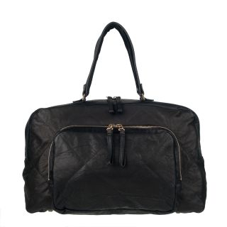Lanvin Black Leather Carry All Tote