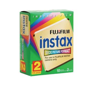FujiFilm Fuji Instax Wide Picture Format Instant Film (Pack of 2