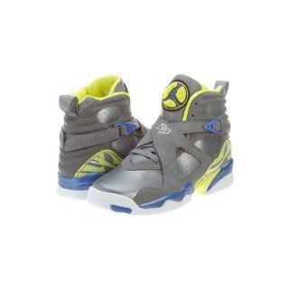 Retro(GS) 580528 038 Cool Grey/VLT FRC ELCTRC YLLW Basketball shoe