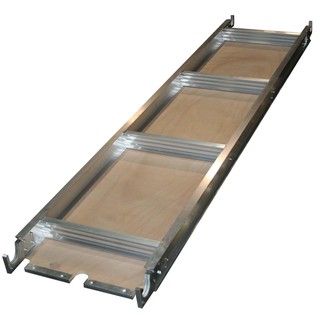 Aluminum Frame Wood Scaffolding Walk Board