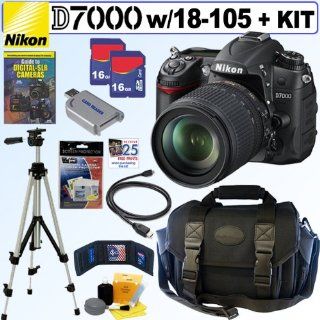 Nikon D7000 16.2MP DX Format CMOS Digital SLR Camera with