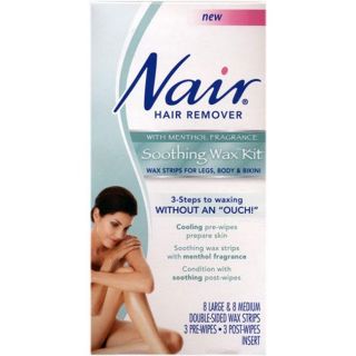 Nair Hair Remover Menthol scented Soothing Wax Kit (Pack of 3) Today