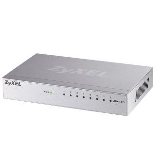 ZyXEL GS108B 8 Port Gigabit Ethernet Switch with Metal