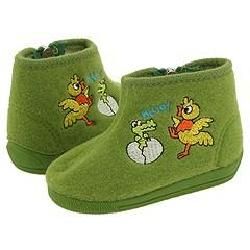 Cienta Kids Shoes 122 5819 (Infant/Toddler) Green Chicken Slippers