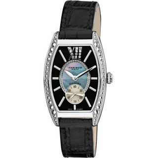 swiss quartz tonneau black strap watch msrp $ 625 00 today $ 122