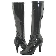 Diego Di Lucca Dolly Grey Patent Boots