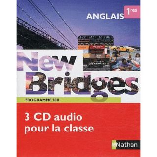 NEW BRIDGES; anglais ; 1ère ; CD classe   Achat / Vente livre