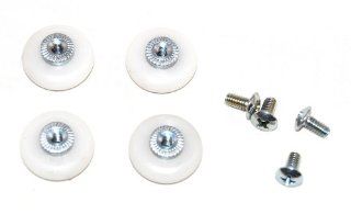Sliding Tub and Shower Door Replacement Rollers 4 Pack  