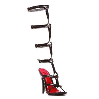 Inch Womens Strapy Shoes Sexy High Heel Sandal Shoes WIth Knee High