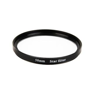 58mm 8 point Star Lens Filter