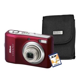 NIKON Coolpix L20 Red Pack pas cher   Achat / Vente appareil photo