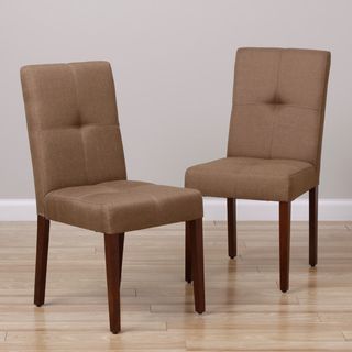 Ginger Tobacco Finish Side Chairs (Set of 2)
