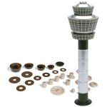Herpa Wings Airport Components Airport Tower Model Set