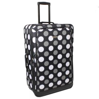 Rockland Black Dot 24 inch Expandable Rolling Upright Today $59.99