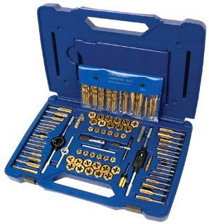 Nesco Tools 4177 117 Piece Tap and Die Drill Bit Set  