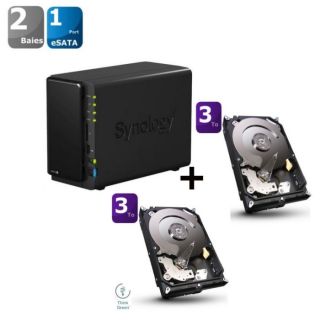 Synology NAS DS213+ & 2 Seagate 3To   Achat / Vente SERVEUR STOCKAGE