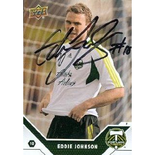 Johnson autographed Soccer Card (MLS Soccer) 2011 Upper Deck #123
