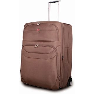 Wenger Chateau Collection Mocha 27.5 inch Upright Luggage