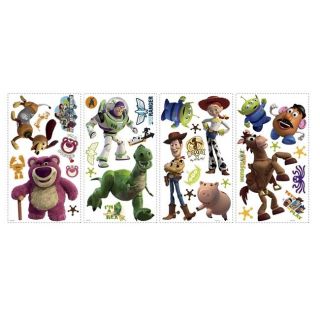 Toy Story 3 Glow in the Dark Peel and Stick Wall Decals