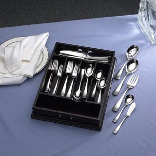 Towle Barren 65 piece Flatware and Caddy Set