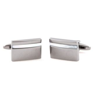 Cuff Daddy Gunmetal White Mother of Pearl Cuff Links