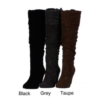 Naughty Monkey Womens Fearless Tall Boots FINAL SALE