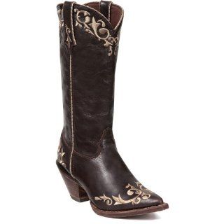 com Durango Crush Chocolate Scroll Boots   10   Brown   RD3203 Shoes