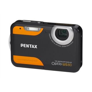 PENTAX Optio WS80 Noir et Orange   Achat / Vente COMPACT PENTAX Optio