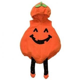 Carters Bubble   Pumpkin Orange 6 9 Months Clothing